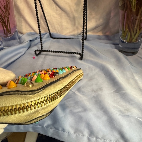 Christian Louboutin Multicolor Studded Wallet - Picture 6 of 9